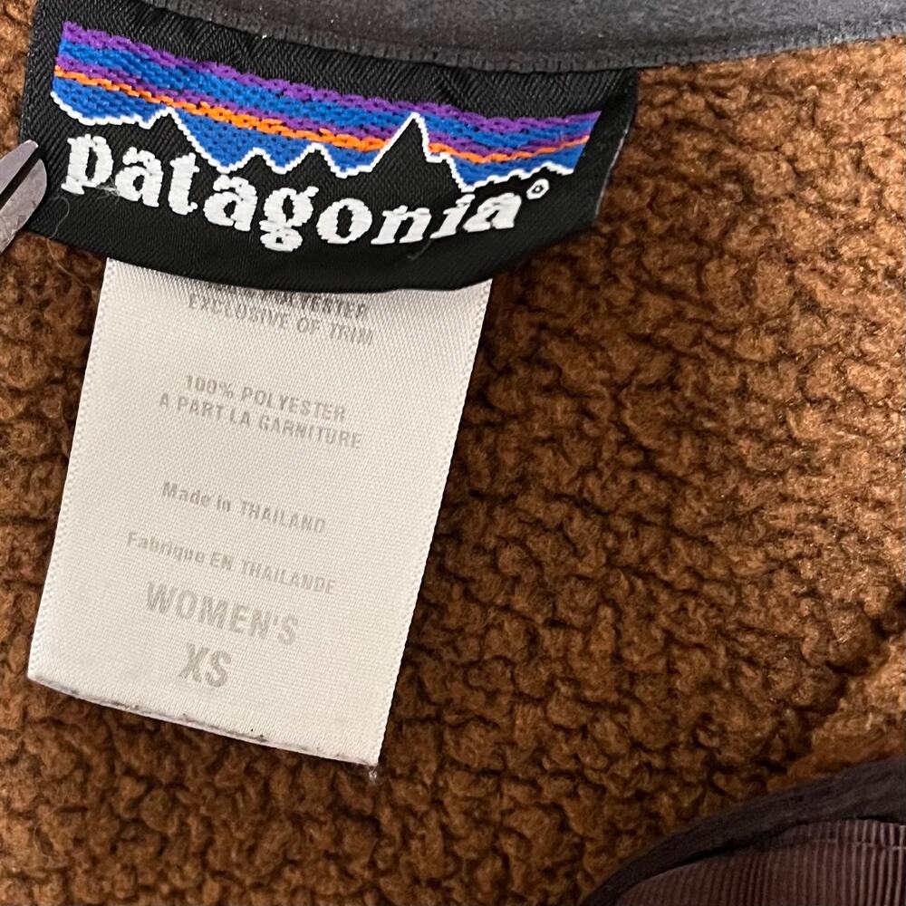 Patagonia Better Sweater Full Zip Fleece Jacket Brown XS Sleeve Pocket Gorpcore - Picture 6 of 10